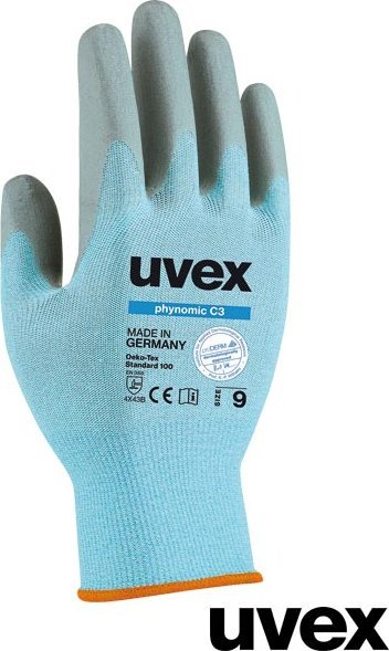 Фото - Засоби захисту UVEX RUVEX-NOMICC3 - Ultralekkie uniwersalne rękawice ochronne zabezpiecza 