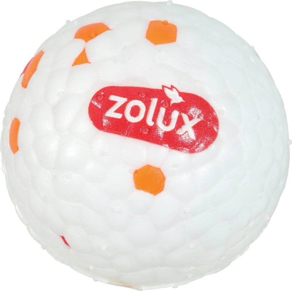 ZOLUX Wytrzymała piłka dla psa do aportowania z piszczałką ETPU 8 cm