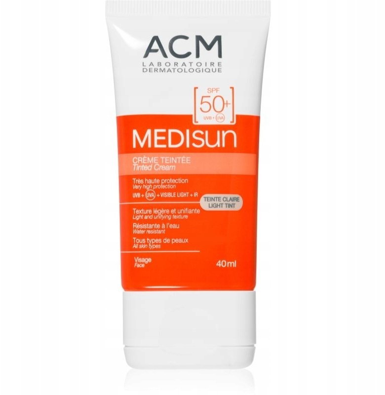 Laboratoire ACM, Medisun, Sun Protection, Tinted Moisturizer, Light, SPF 50+, 40 ml For Women
