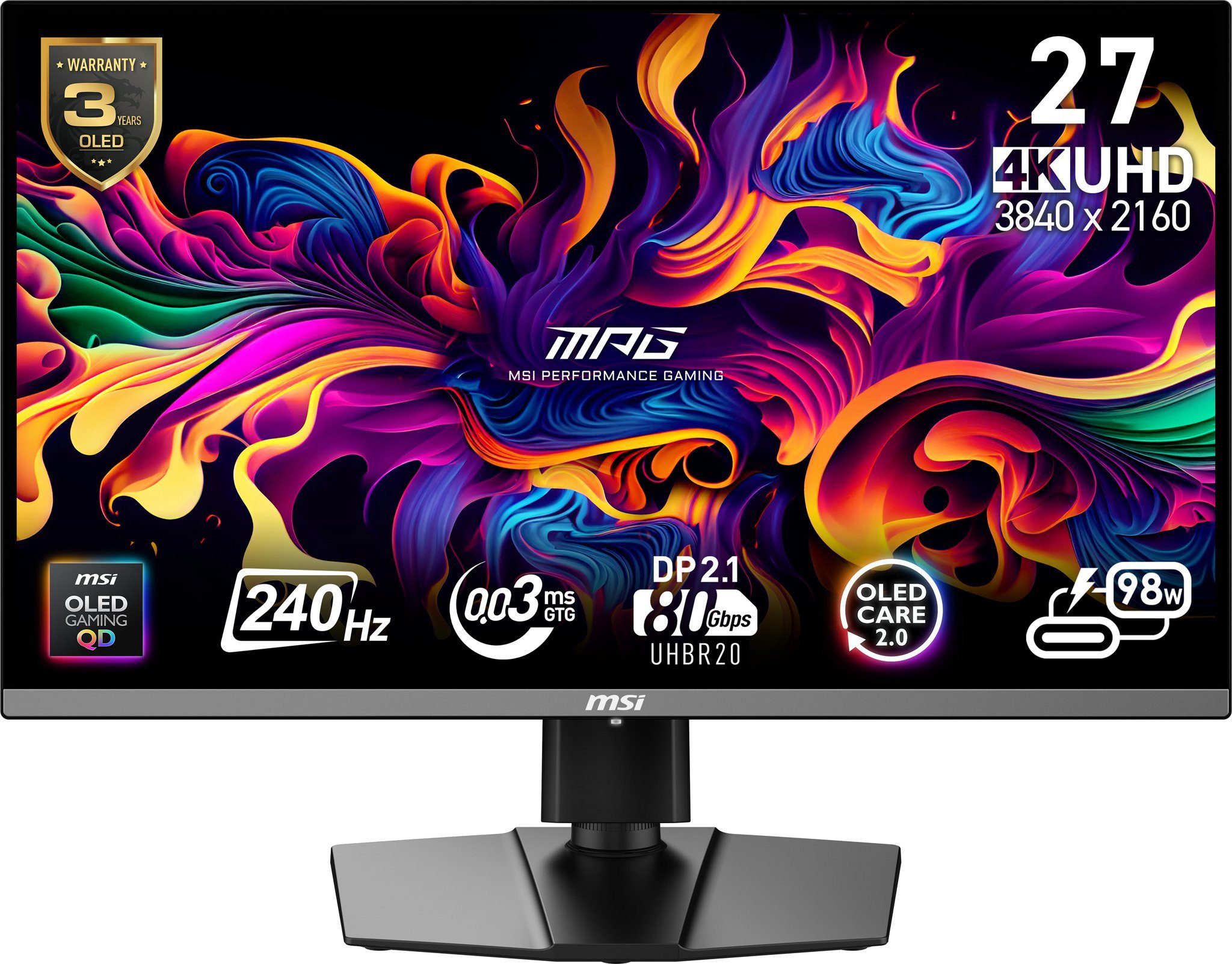 Monitor MSI MPG 272URXDE QD-OLED