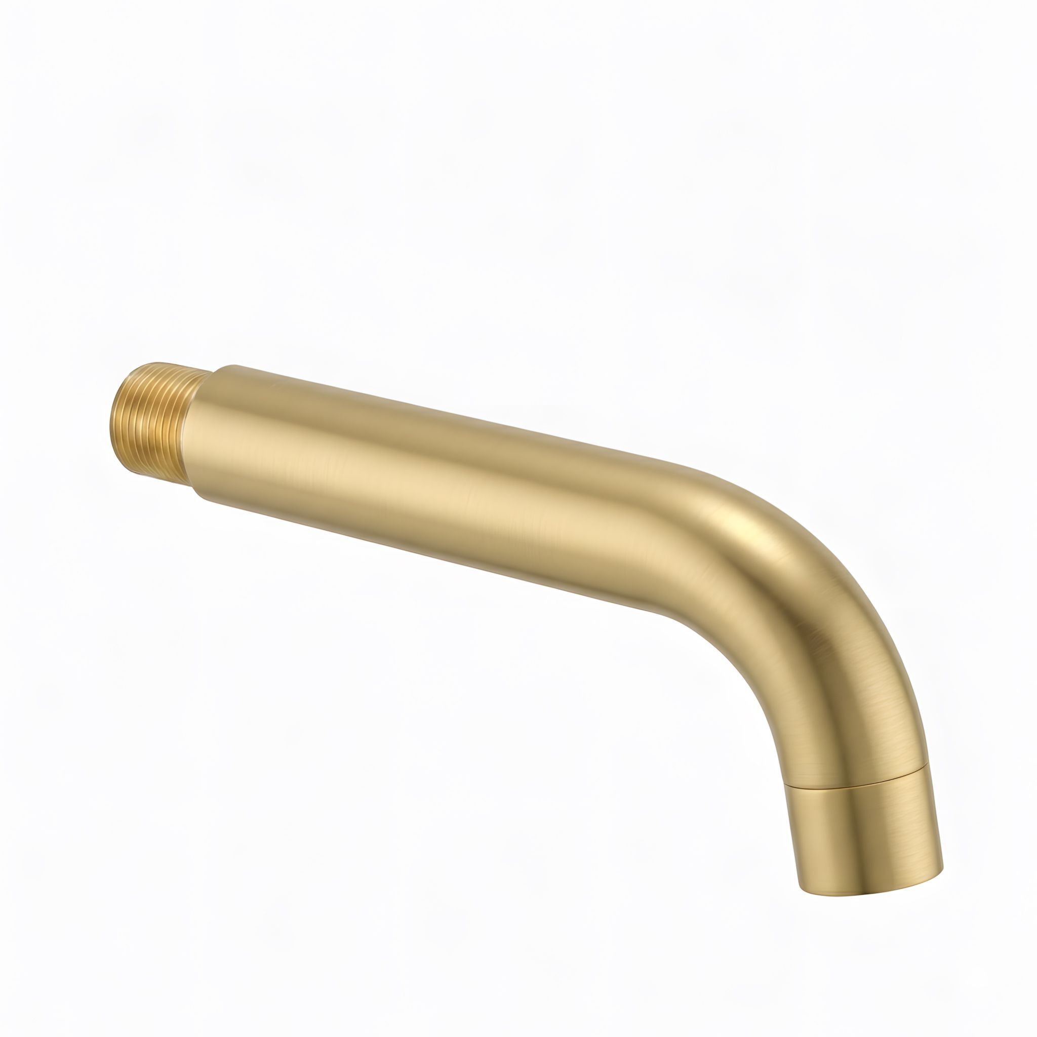 Wylewka do baterii podtynkowej Rea Lungo 16 cm Złoto Szczotkowane