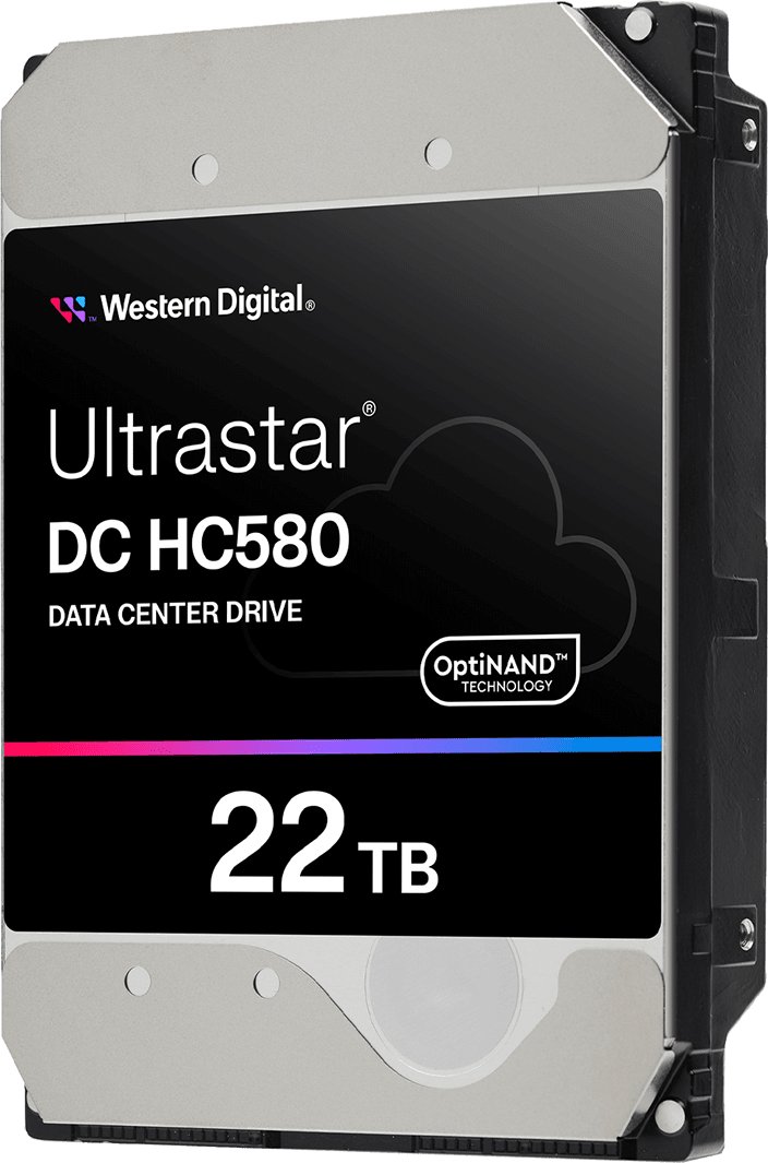 Dysk WD Western Digital ULTRASTAR DC HC580 8,89cm 3,5 cal 22TB 7200RPM SATA 512E TCG NP3