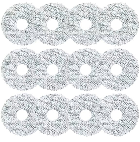 Litago 12 Nakładki ściereczki do Xiaomi Dreame S10+ X10+ X20+ L10s L20 L30 L50 X40