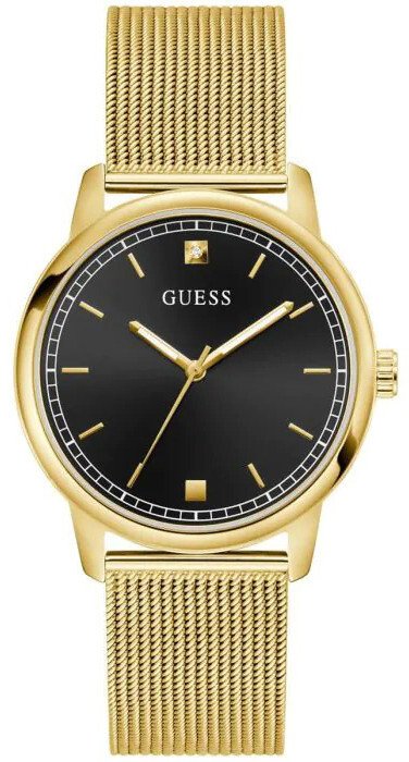 Zegarek Guess Zegarek męski Guess GW0974G2 CYRKONIE złoty