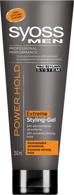 Syoss ŻEL DO WŁOSÓW SYOSS MEN POWER HOLD 250 ML