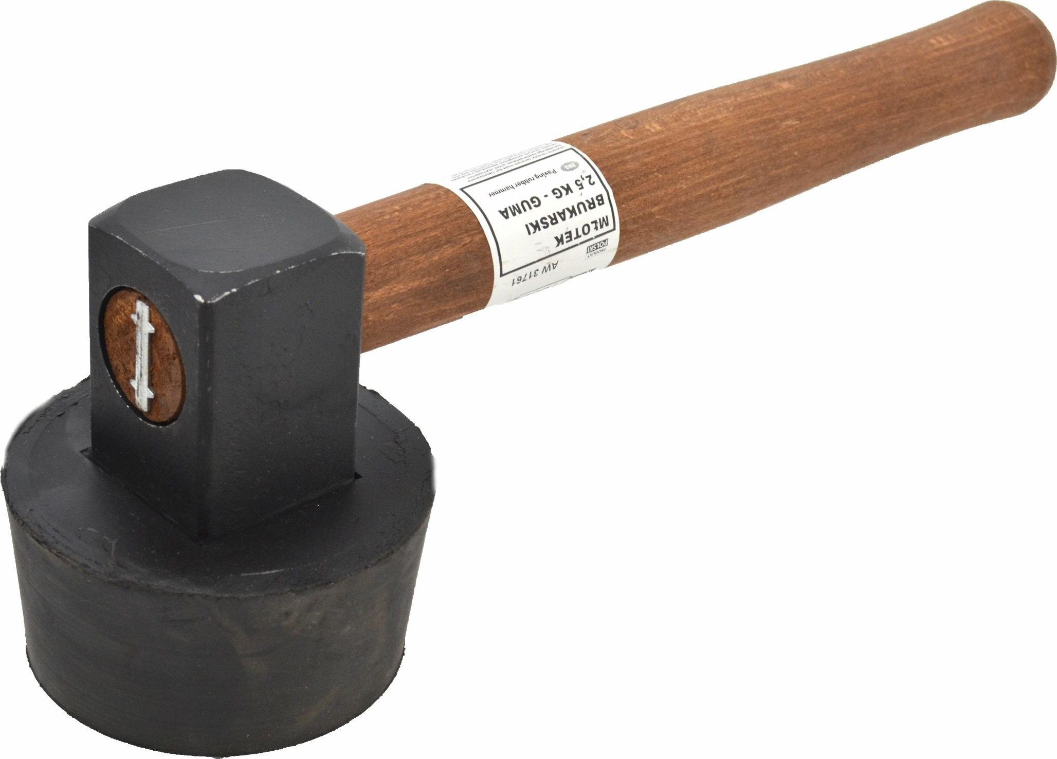 AWTools Młotek brukarski rączka drewniana 2,5kg (AW31761)