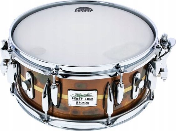 Sonor Benny Greb 2.0 Werbel Signature Brass 13"x5,75" z Tłumikami Nowy