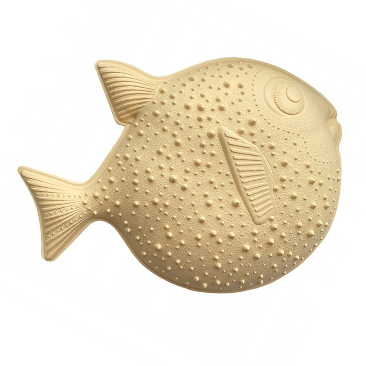 Małpiszon mata sensoryczna Fish 1 szt beżowy miękki