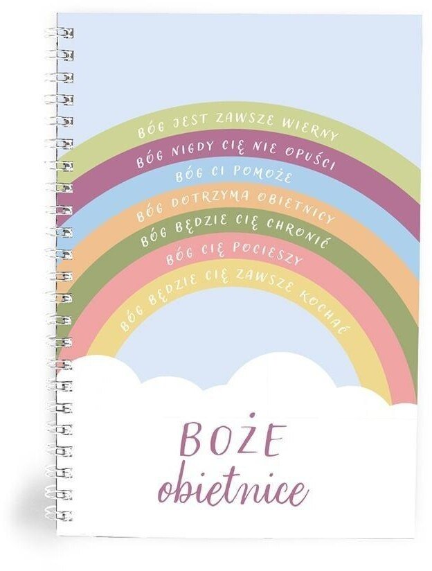 Szaron Mój dziennik - Boże obietnice - tęcza