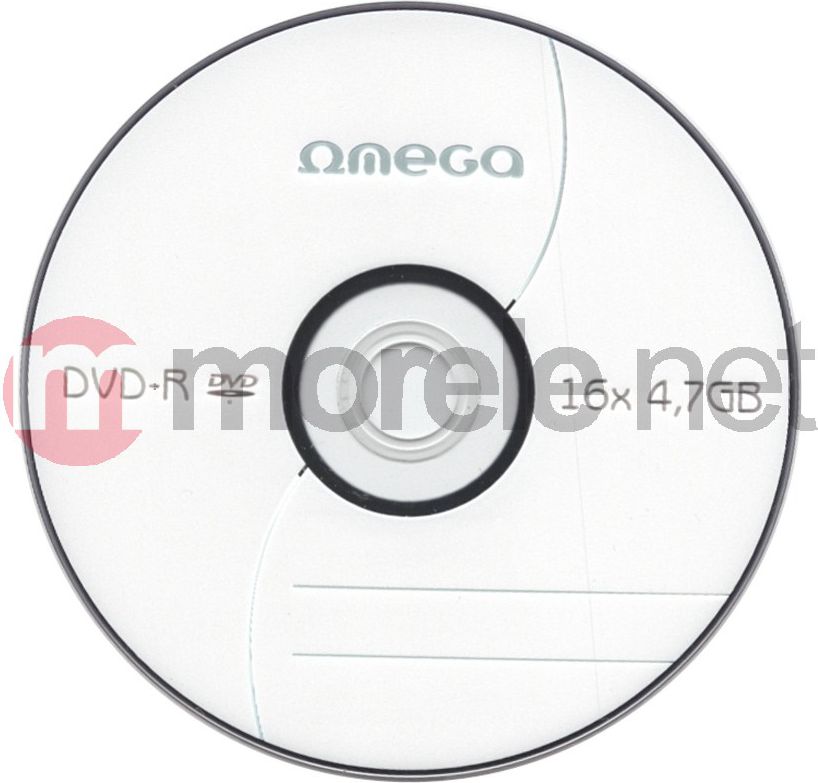 Фото - Оптичний диск Omega DVD+R 4.7 GB 16x 50 sztuk  (40934)