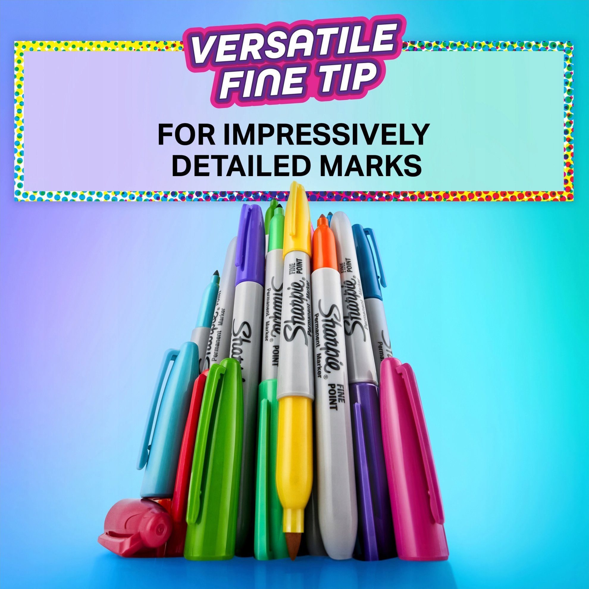 Sharpie Marker permanentny Fine Glam Pop 24 opakowanie