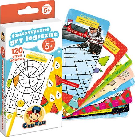 Czuczu Fantastyczne gry logiczne dla dzieci 5+