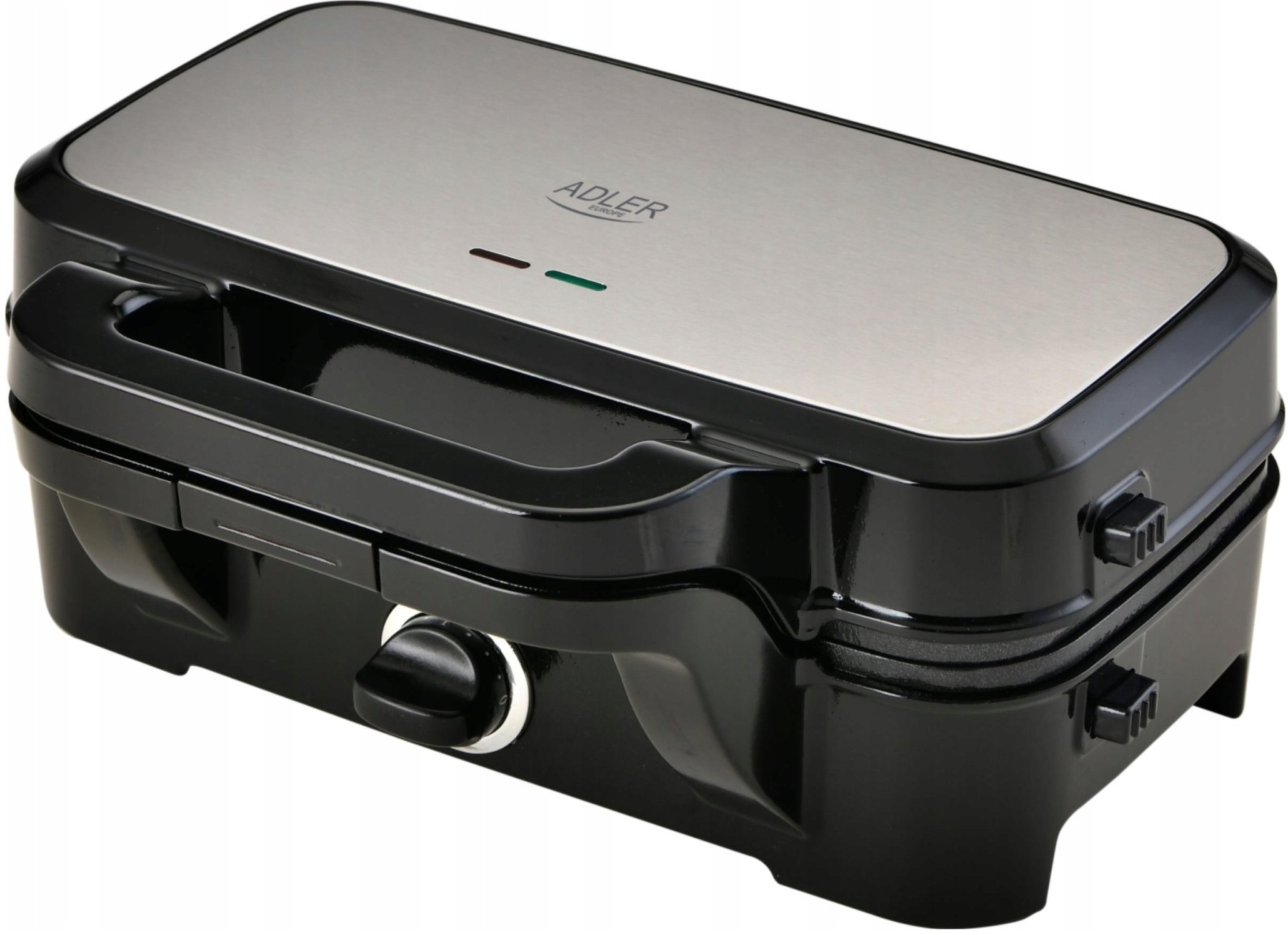 Opiekacz Adler -SK ADLER AD 3089 Opiekacz 3 w 1 Sandwich Maker | Grill | Gofrownica | Regulacja temperatury | Płytki wymienne