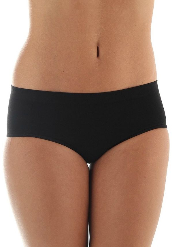 Brubeck Majtki damskie Hipster Classic Comfort Cotton czarny r. L (HI00090A)