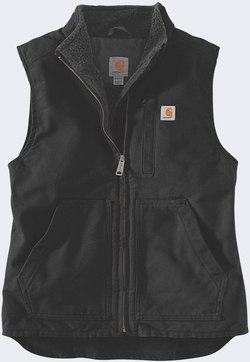 Damska Kamizelka Carhartt Sherpa Mock Neck Black
