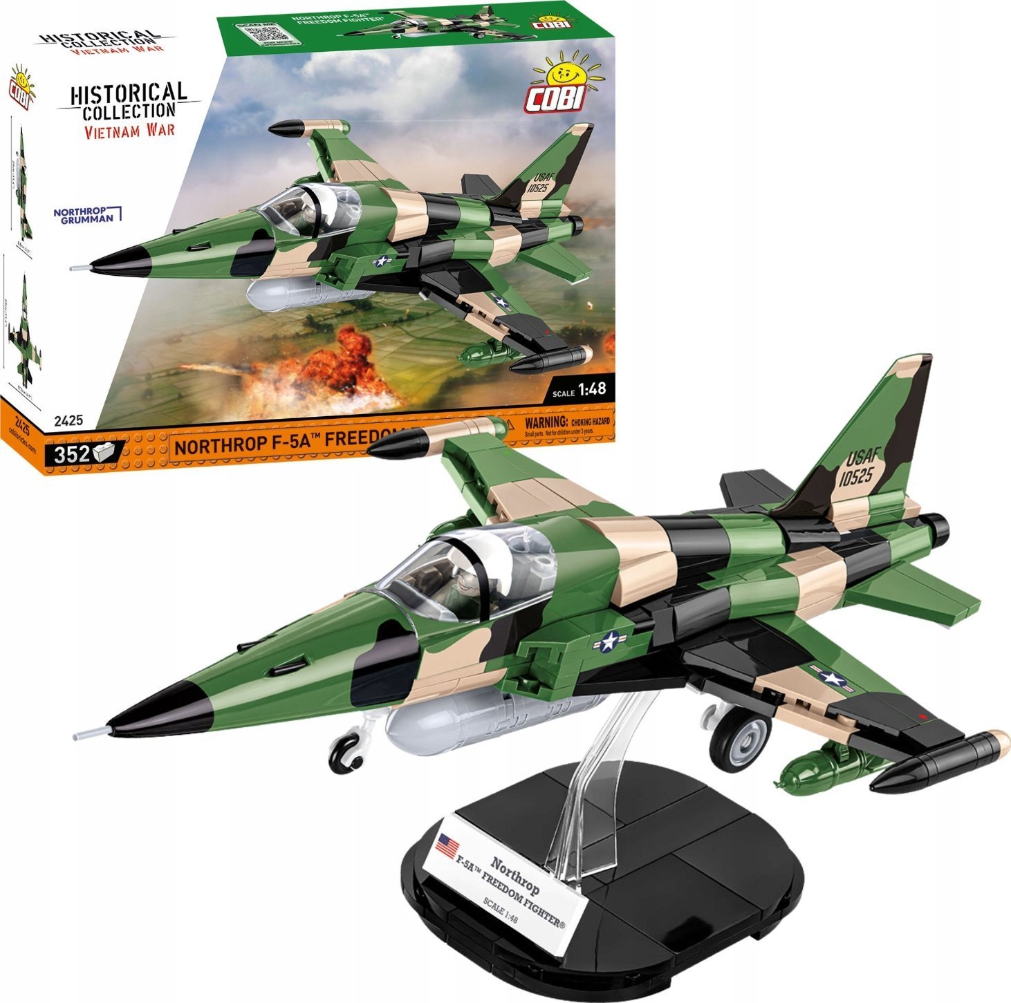 Cobi Klocki Northrop F-5A Freedom Fighter