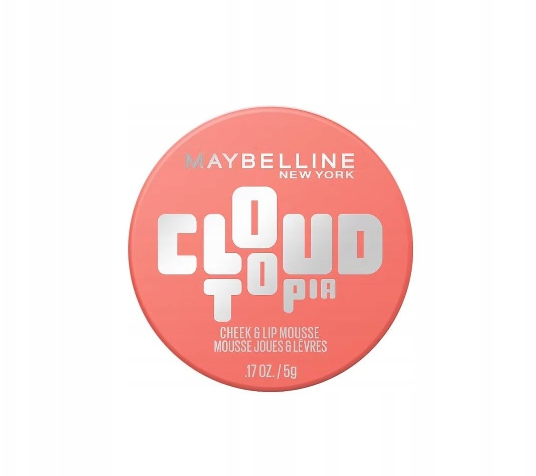Maybelline MAYBELLINE_Cloudtopia matowy kremowy róż do ust i policzków 07 Moonlit Rose 5g