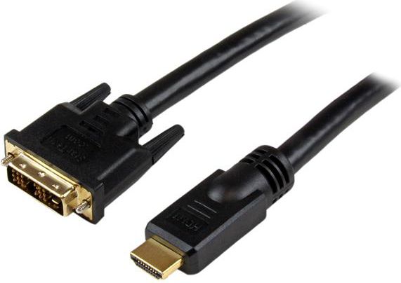 Zdjęcia - Kabel Startech.com  StarTech HDMI - DVI-D 10m czarny  (HDDVIMM10M)