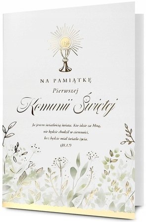 Pan Dragon Karnet B6 Komunia