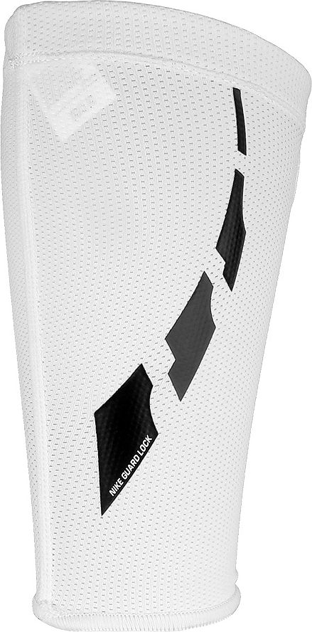 Nike Opaski piłkarskie Guard Lock Elite Sleeves białe r. XS (SE0173 103)