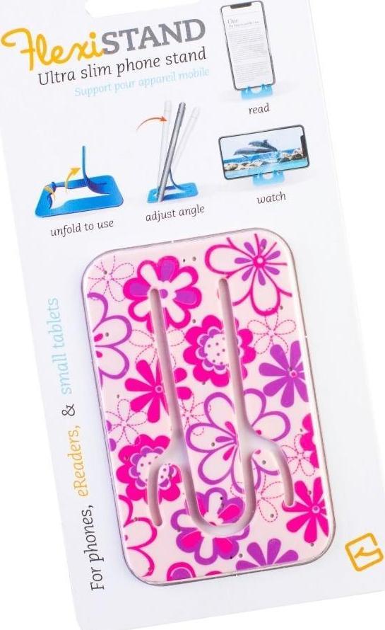Podstawka Thinking Gifts FlexiStand podstawka pod telefon - Pink Flower