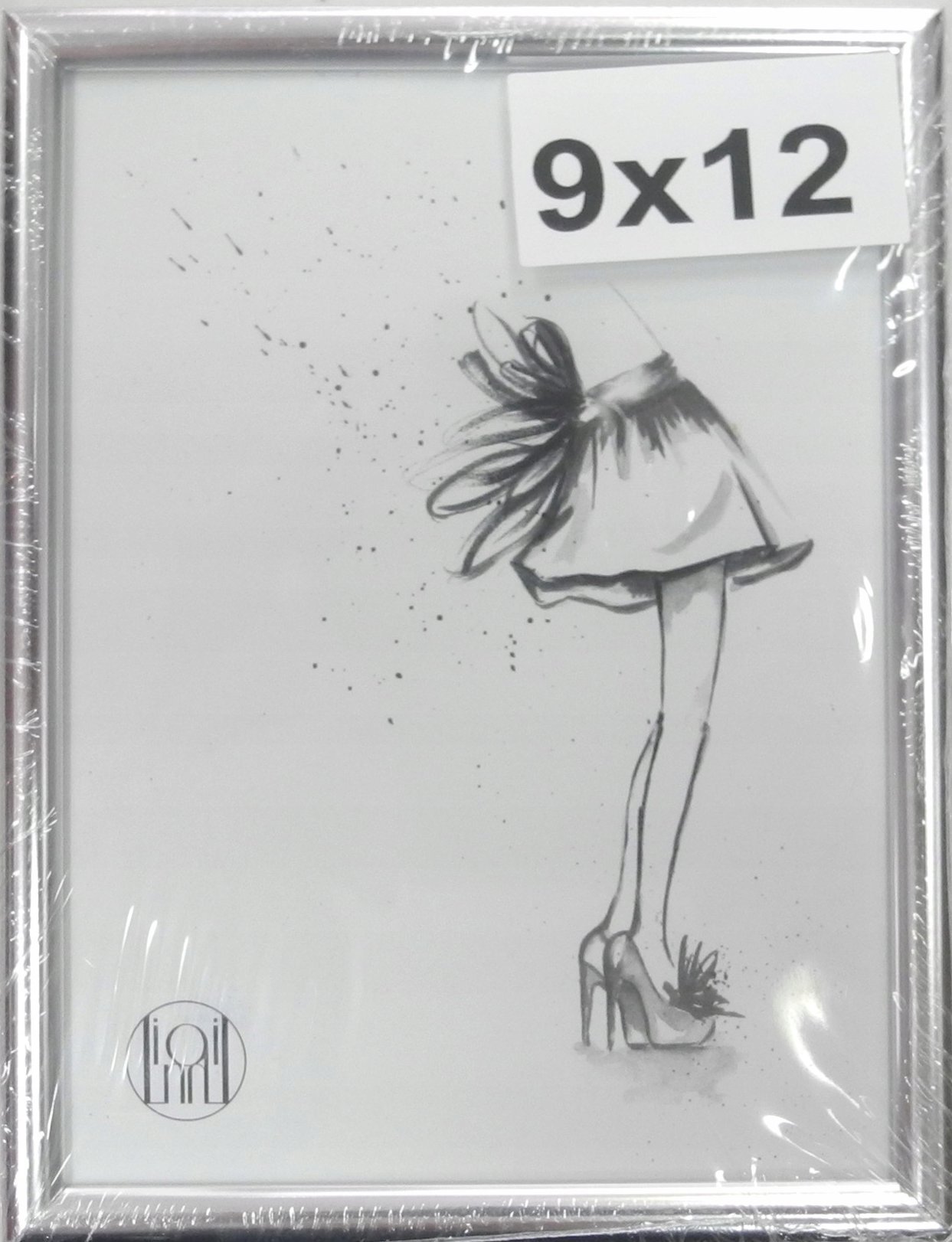 Ramka Focus Focus Can-Can Shiny Silver 9x12