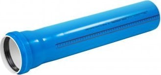 Magnaplast Rura kanalizacji UdBEM 110x3.4x3000 ULTRA-dB niskoszumowa niebieska