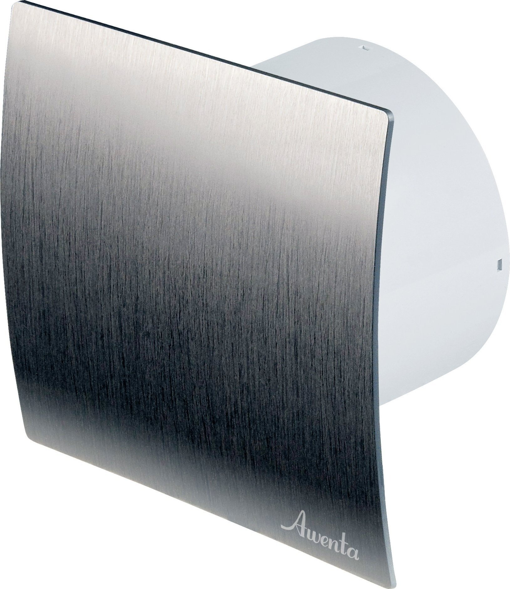 AWENTA Wentylator łazienkowy Escudo Awenta WES125H fi125mm 175m3/h 18W 230V z czujnikiem wilgotności i opóźnieniem czasowym srebrny