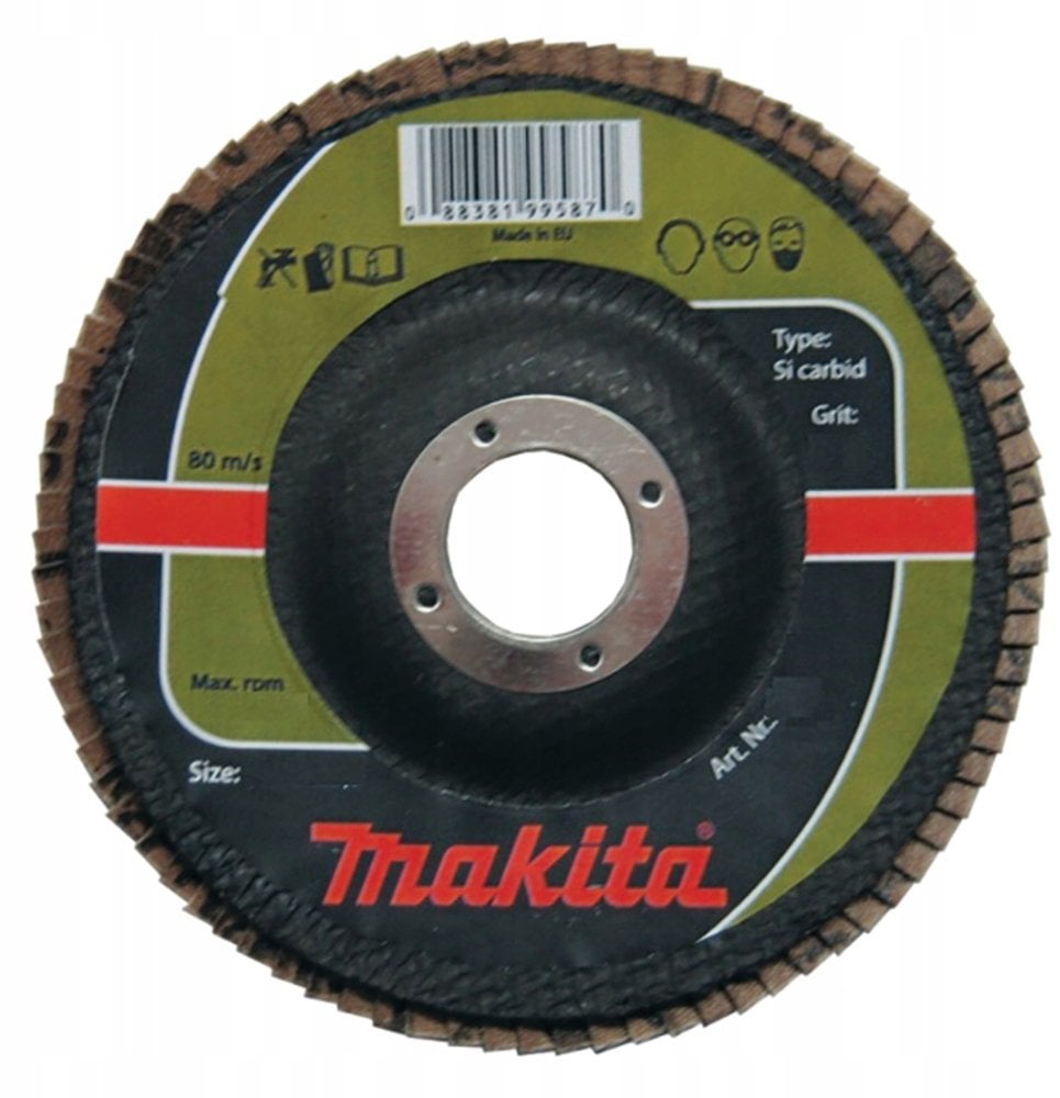 Makita MAKITA ŚCIERNICA LISTKOWA SI CARBID 125x22,23mm P 40 KAMIEŃ, CERAMIKA, TW. SZTUCZNE