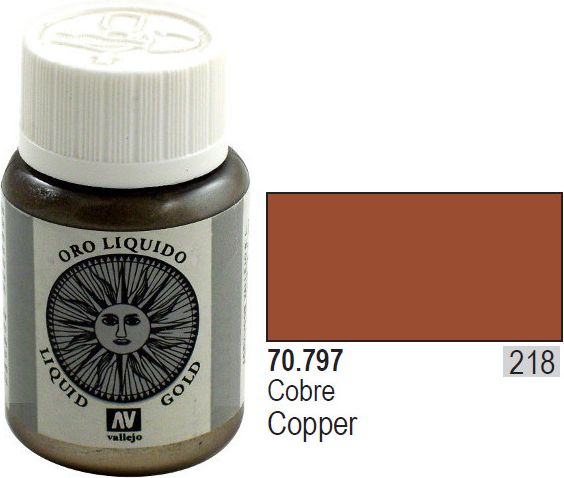 Vallejo Farba Nr218 Copper 35mll - 70797