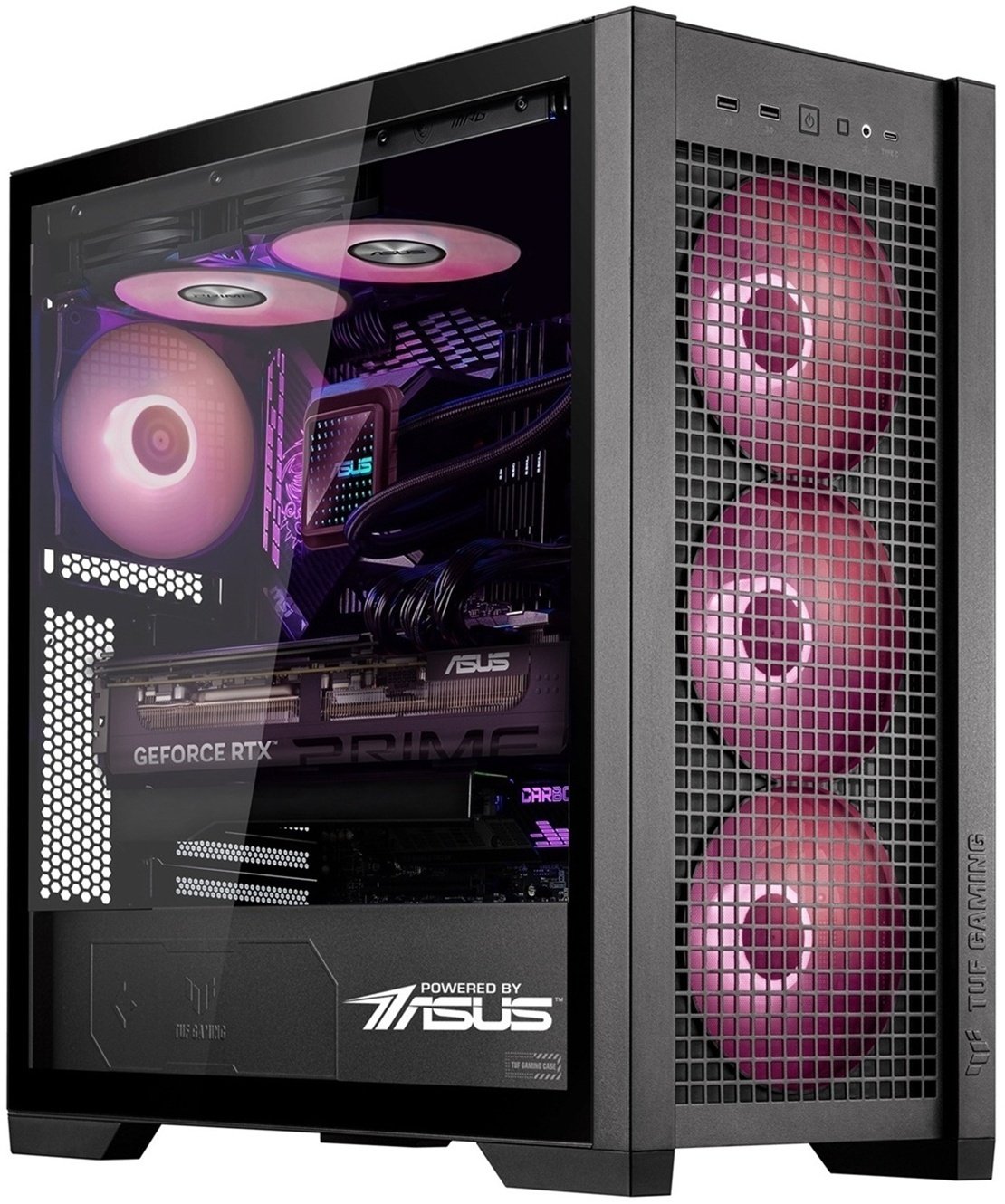 Komputer Vist Powered by ASUS Ryzen 7 7800X3D RX 9070 XT 32GB DDR5 SSD 1TB WIFI W11
