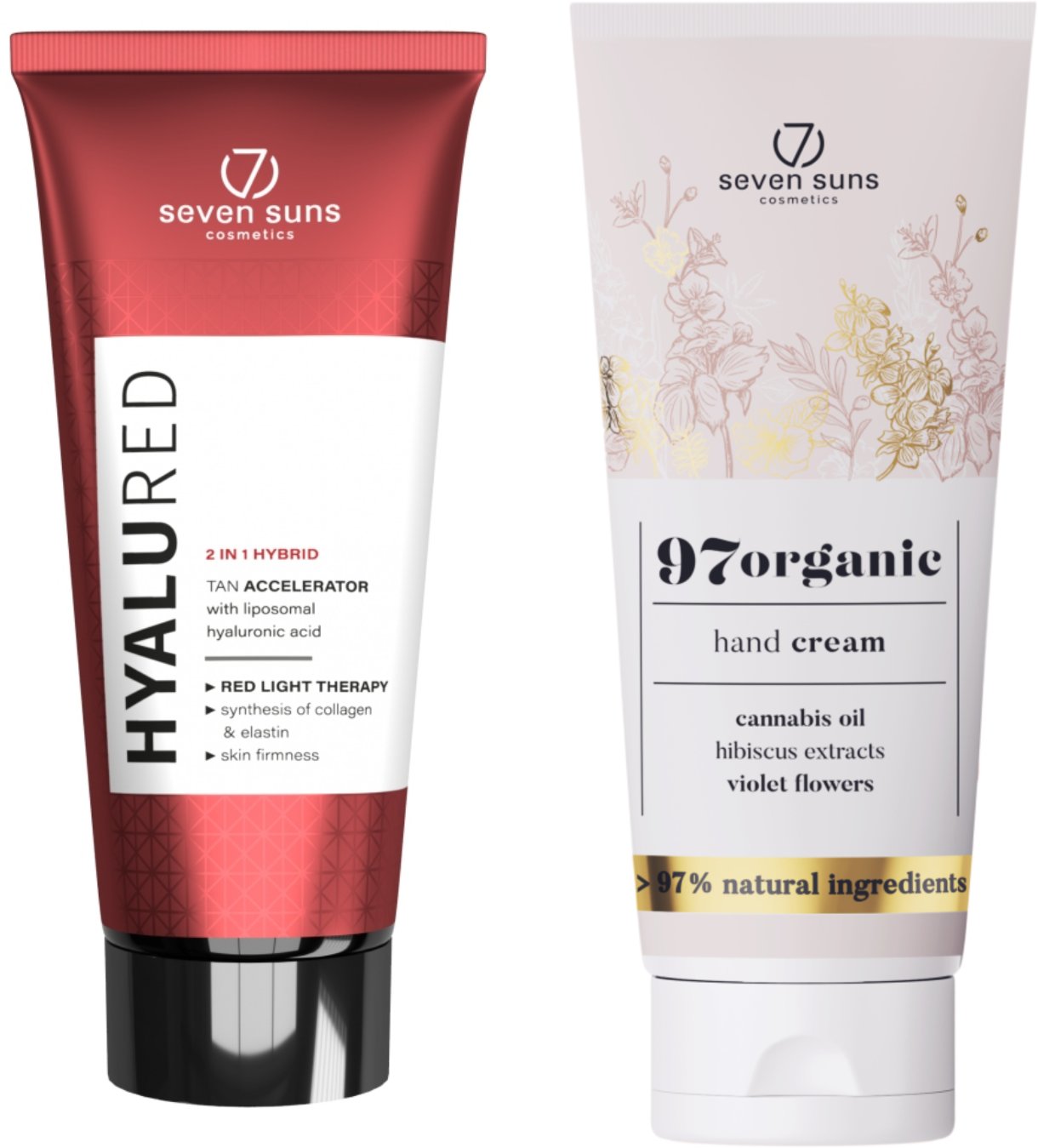 7suns HyaluRed Przyspieszacz Opalania Hialuronowy + Krem Do Rąk 75ml