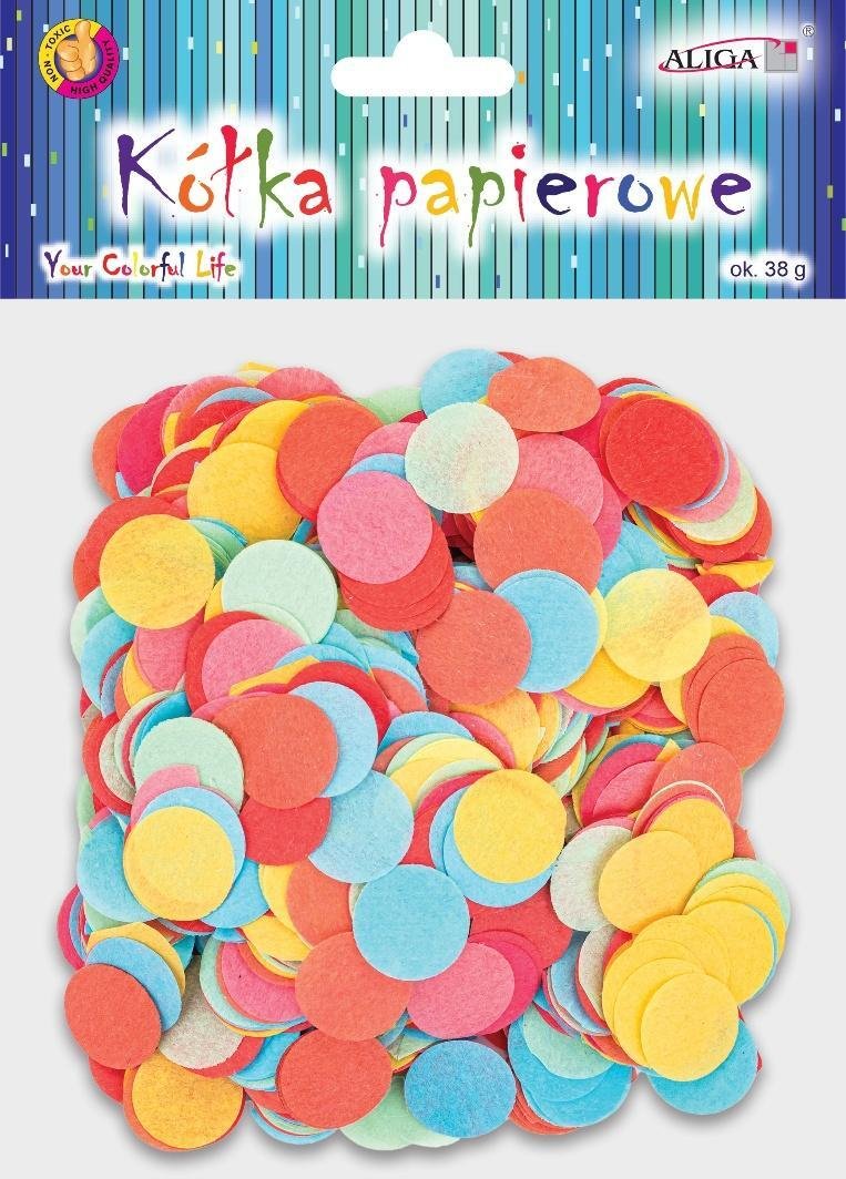 Aliga Kółka papierowe 2cm 38g