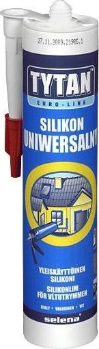 Tytan SILIKON TYTAN EURO-LINE 280ML BEZBARWNY
