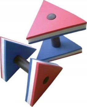 Spartan Trójkątne hantle wodne