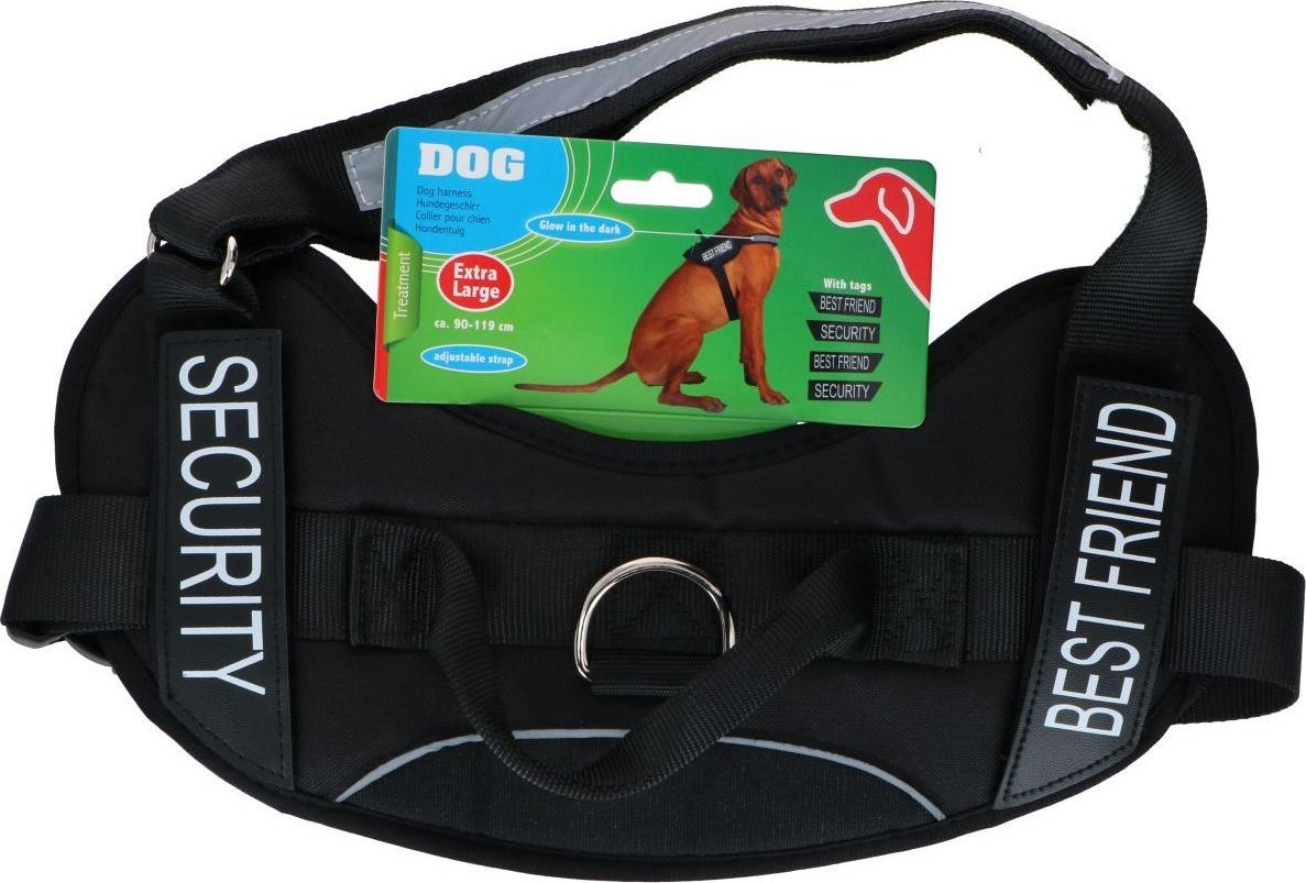 Przyjaciele SZELKI DLA PSA Z TAŚMĄ ODBLASKOWĄ 59 - 81CM EXTRA LARGE