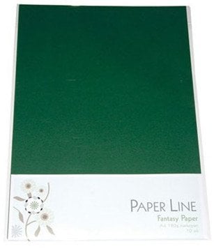 Penword Fantasy karton 180g A4 10 sztuk w opakowaniu ciemnozielony