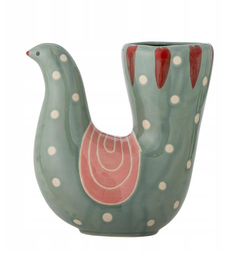 Bloomingville Trudy Vase Wielokolorowy Ceramika
