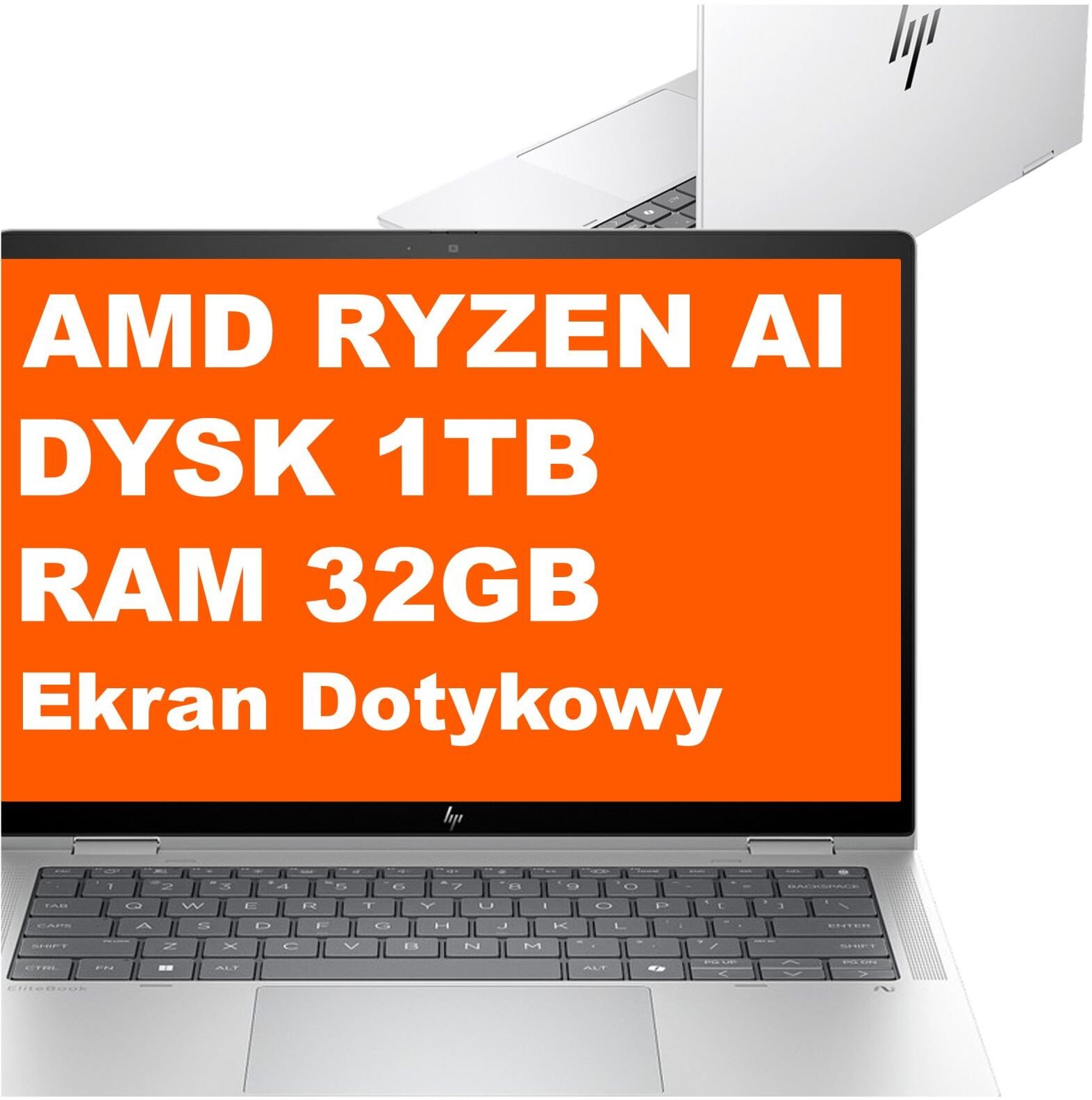 HP EliteBook X G1a Ryzen AI 7 PRO 360 / 32 GB / 1 TB / W11 Pro (B68SWEA)
