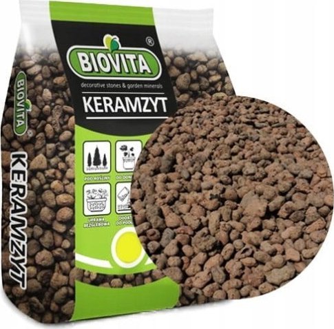 Biovita Keramzyt 4-8 mm doniczkowy 2L czysty drobny
