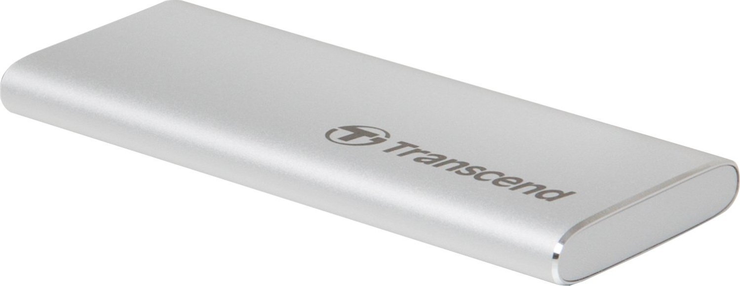 Dysk zewnętrzny SSD Transcend ESD260C 500GB Srebrny (TS500GESD260C)