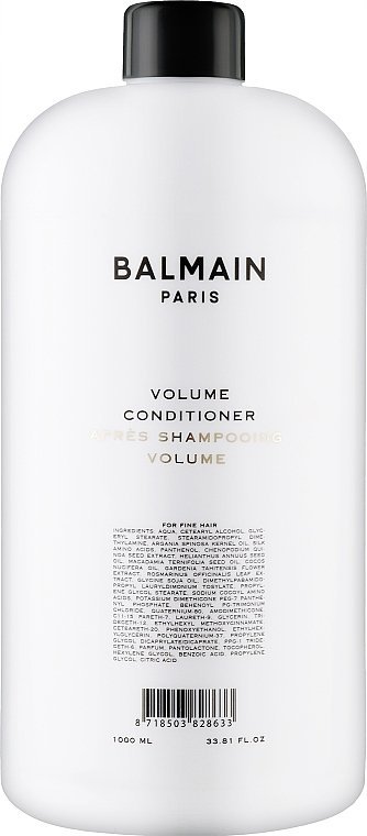 Balmain Professionnel, Volume, Hair Conditioner, For Volume, 1000 ml For Women
