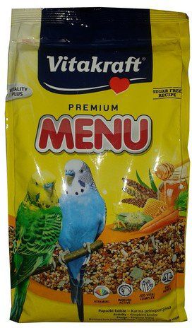 Vitakraft Menu Vital Papuga falista - Miodowa 1kg