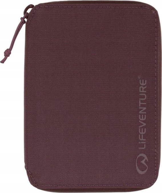Lifeventure RFID Mini Travel Wallet Plum