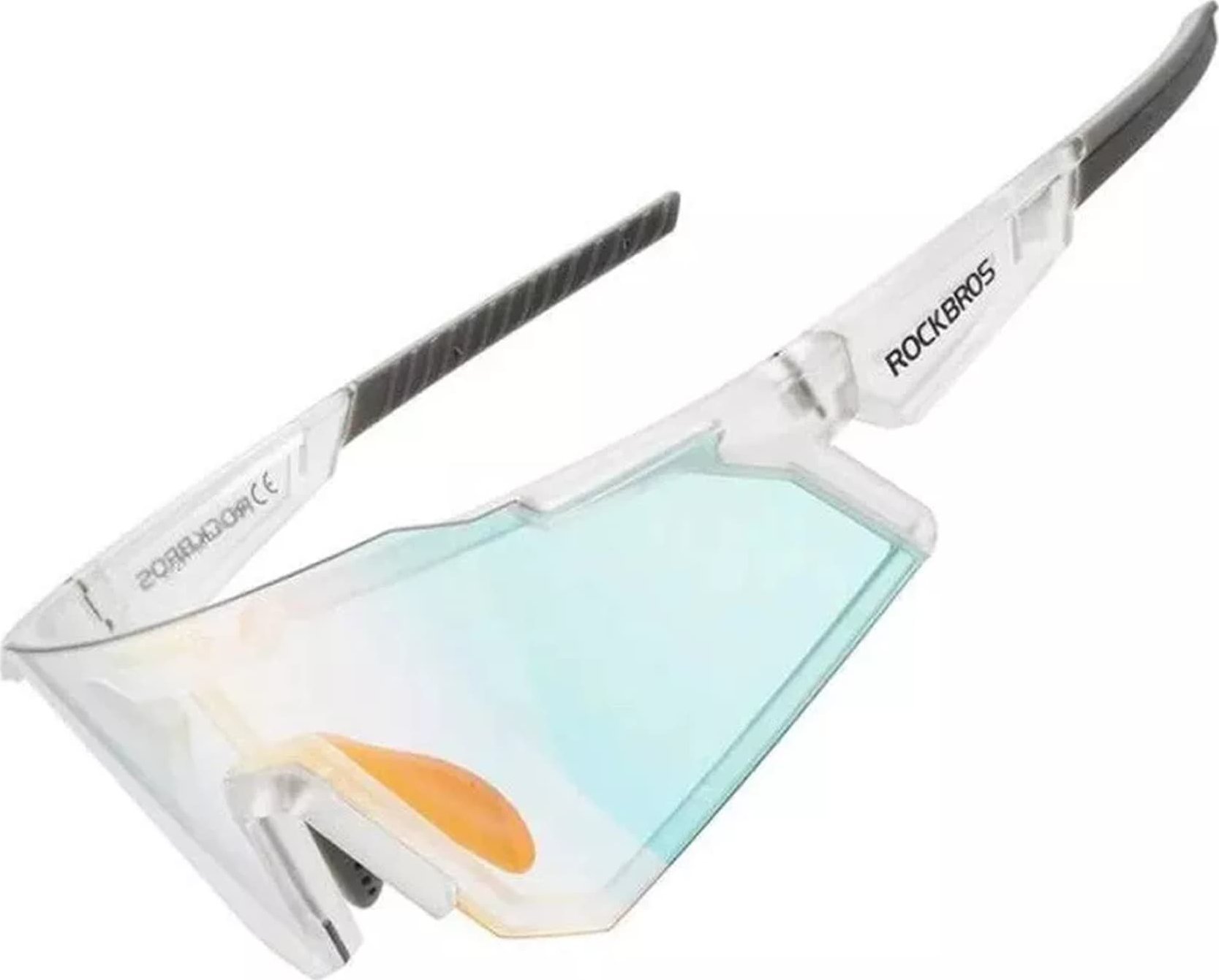RockBros Okulary rowerowe Rockbros SP291 fotochromowe UV400 - białe