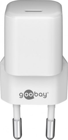 Ładowarka Goobay Ładowarka USB-C PD (Power Delivery) Fast Charger nano (30 W) biała