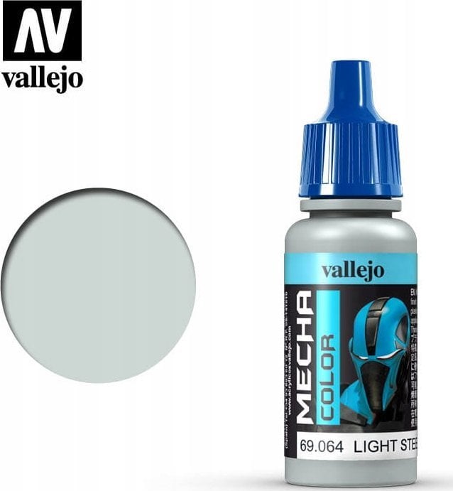Vallejo Vallejo: 69.064 - Mecha Color - Light Steel (17 ml)