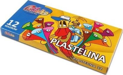 Pastello Plastelina PASTELLO 12 kolorów Pastello