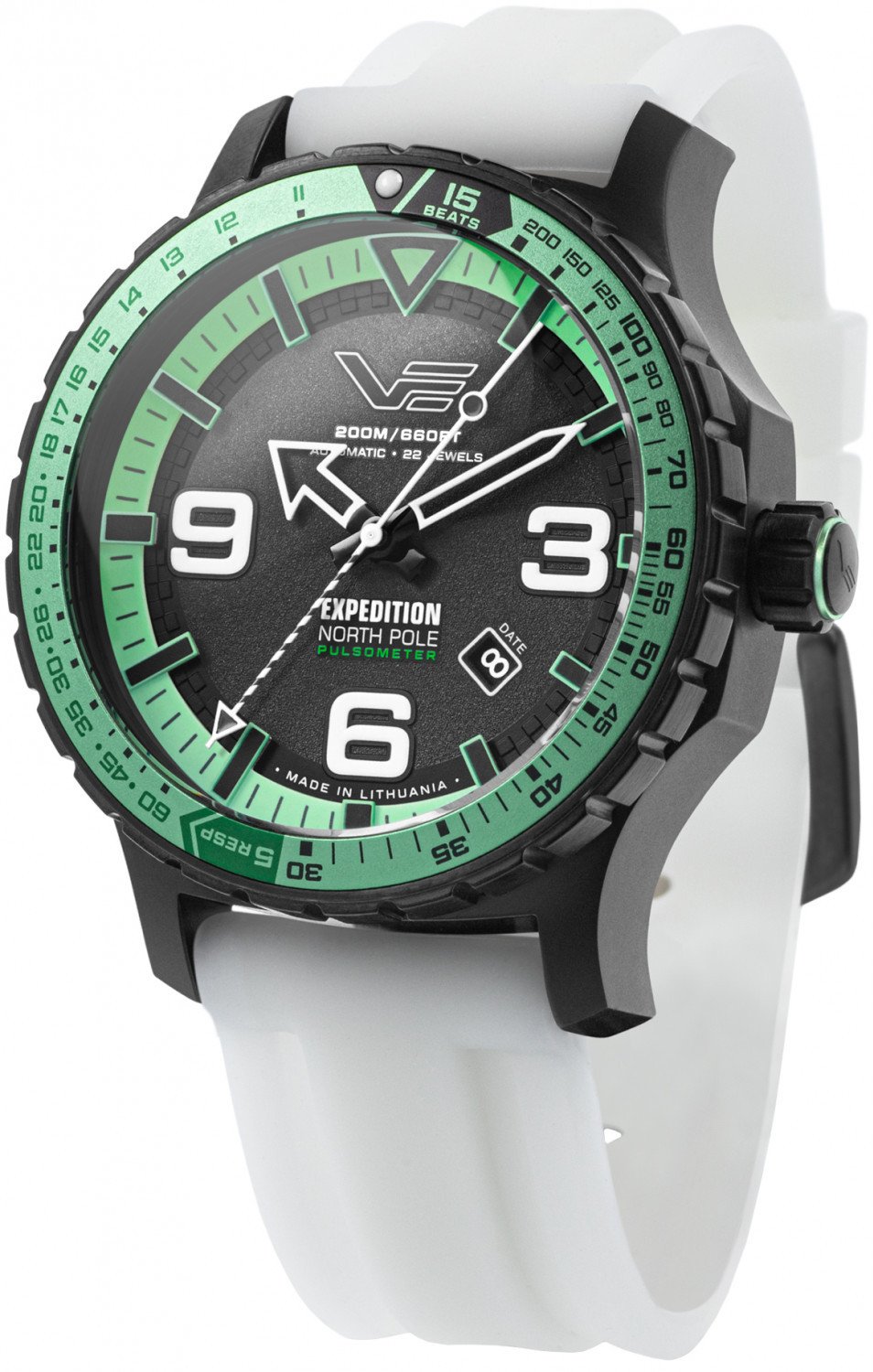 Zegarek Vostok Europe Zegarek męski Vostok Europe YN55-597C731SW biały