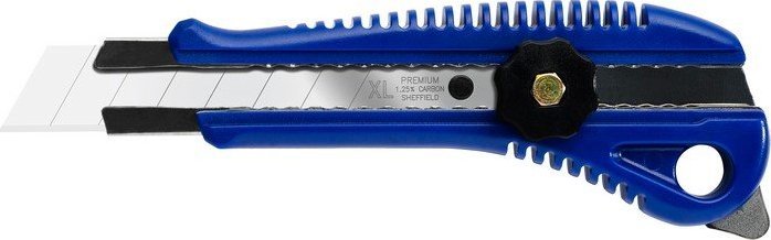Jewel Blade Nóż techniczny K750 - ostrze segmentowe (w zestawie ostrze IND201 XL Premium SILVER)
